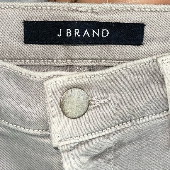 J Brand Skinny Capri Jeans Smokey Gray Distressed - Picture 4 of 4